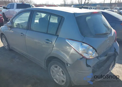 2011 Nissan Versa 1.8S из США, поврежденный, VIN 3N1BC1CP2BL456878